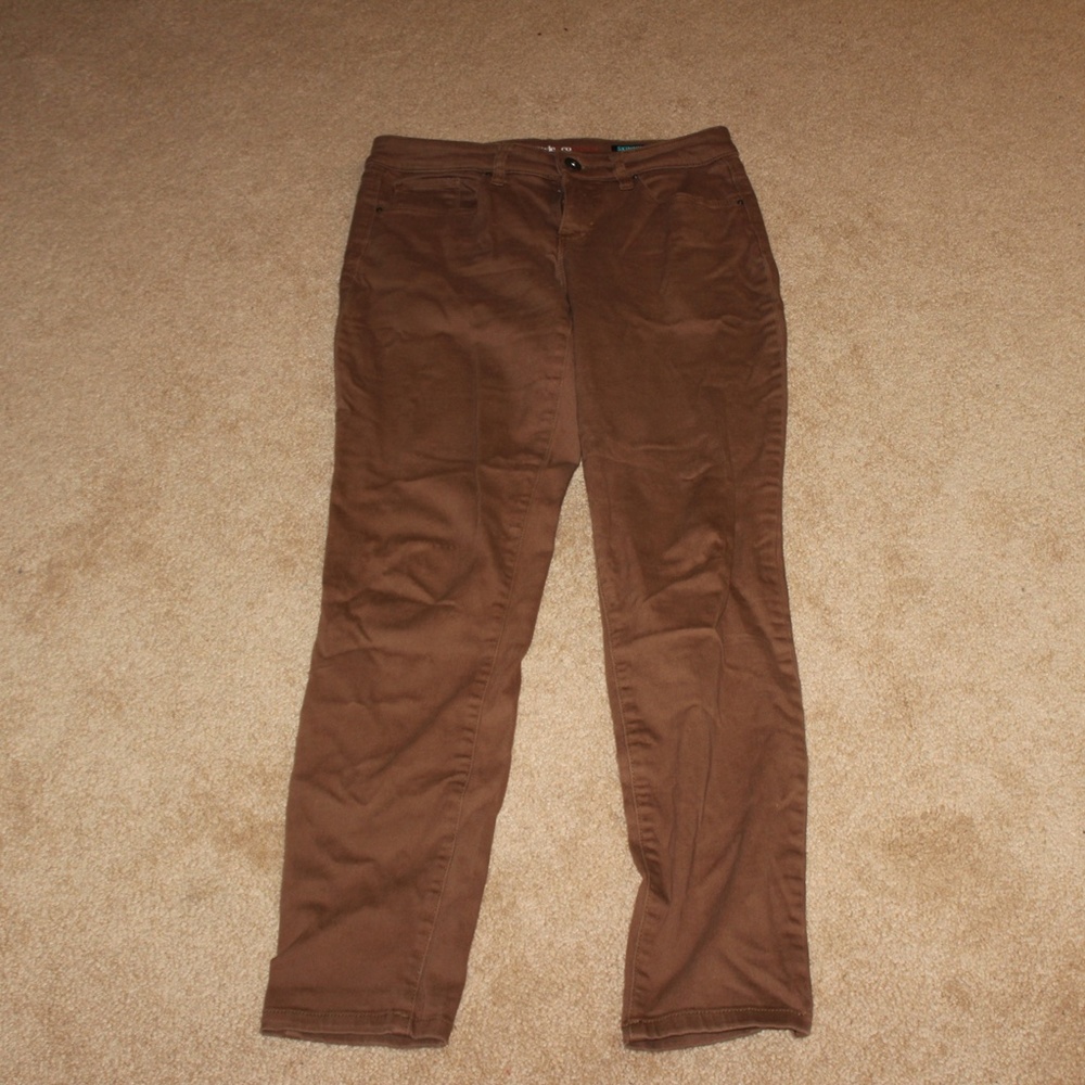 Brown khaki pants
